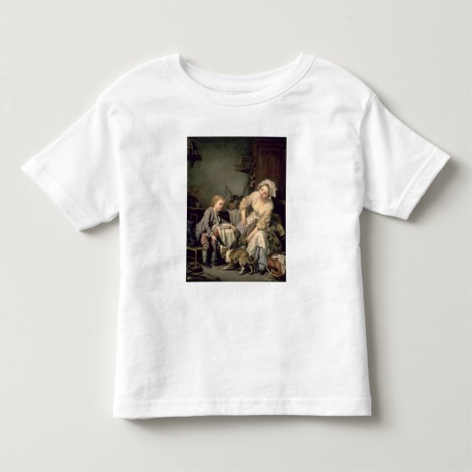 だめにされた子供1765年 トドラーTシャツ (正面)