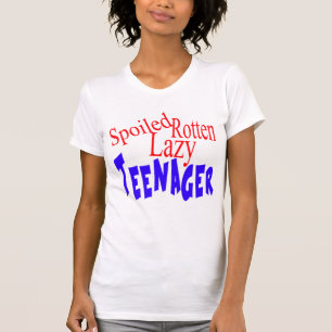 だめにされた腐った不精な10代の若者 Tシャツ
