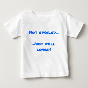 だめにされなかった…愛されるちょうど井戸! ベビーTシャツ