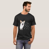 だらしないコーギー母 Tシャツ (正面フル)