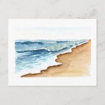 だらしないビーチはがき