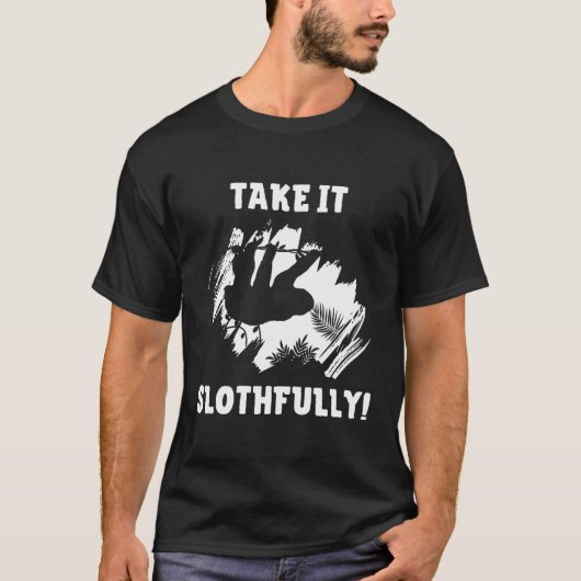だらしない熱狂的な態度を取る Tシャツ (正面)