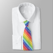 だらしない虹のストライプ ネクタイ (タイ)