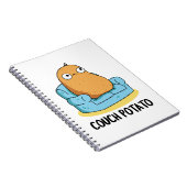 だらだらポテト 面白いポテトジョーク ノートブック (右側)