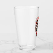 だるまひな形地ビールピントガラス タンブラーグラス (右)