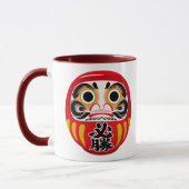 だるま人形 マグカップ (左)