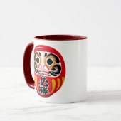 だるま人形 マグカップ (正面左)