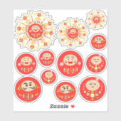 だるま品種 シール (シート)