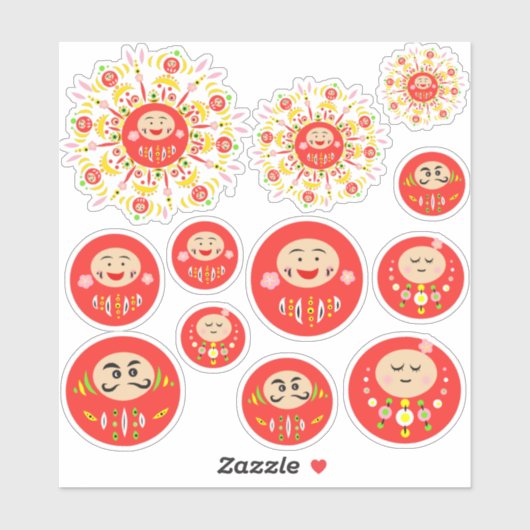 だるま品種 シール (シート)