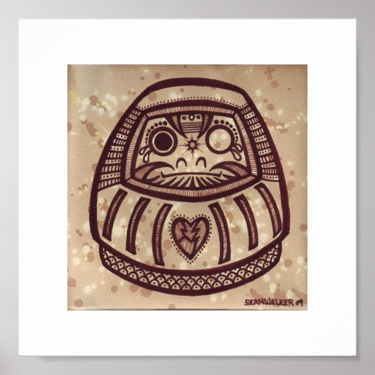 だるま07 ポスター (正面)