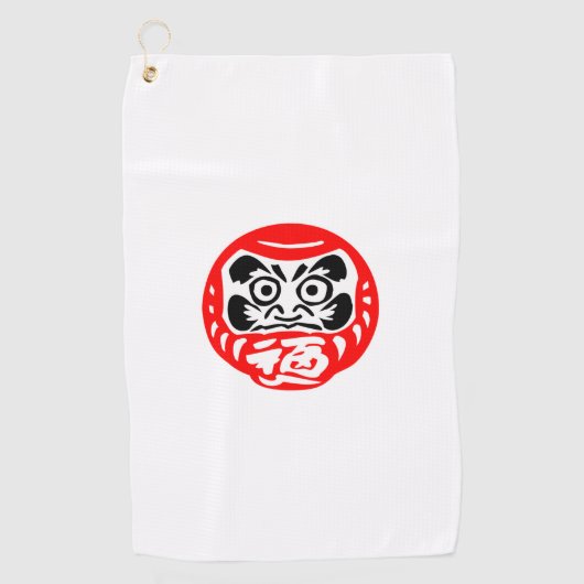 だるま ゴルフタオル (正面)