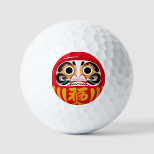 だるま(伝統的な日本の縁起物) ゴルフボール