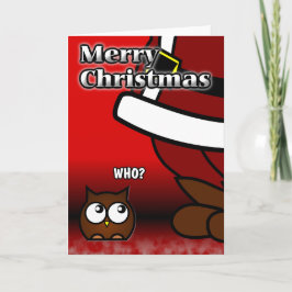 だれか。 クリスマスカード