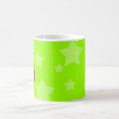 だれか。 星のマグの下のフクロウ コーヒーマグカップ (中央)