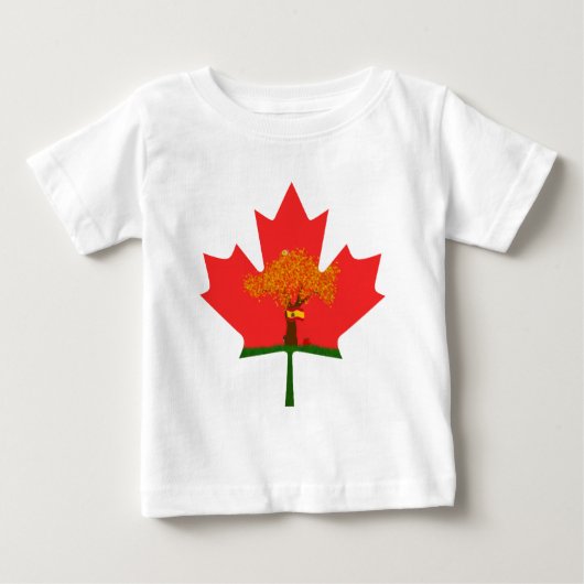 (だれかAPHカナダか。) ベビーTシャツ (正面)