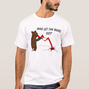 だれがくまを放ちましたか。 Tシャツ