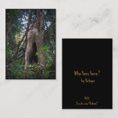 だれがここに住んでいますか。 ATC 名刺 (正面/裏面)