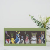 だれがすべてのパーティーの軽食平らなカードを食べたか 招待状 (スタンド正面)