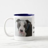 だれがその雪玉を投げたか ツートーンマグカップ (左)