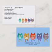 だれがだれ名刺いるか 名刺 (正面/裏面)