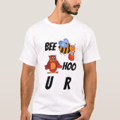 だれがであるかあって下さい Tシャツ (正面)