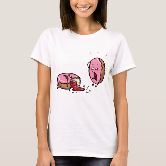 だれがケーキを食べますか。 !! Tシャツ (正面)