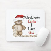 だれがサンタGranを必要とするかおもしろい マウスパッド (マウス)