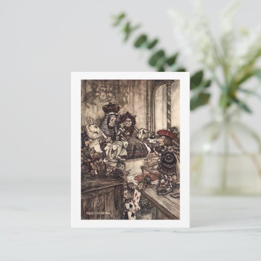 だれがタルトを盗みましたか。 ポストカード (スタンド正面)