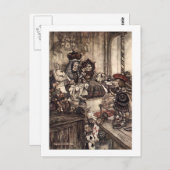 だれがタルトを盗みましたか。 ポストカード (正面/裏面)