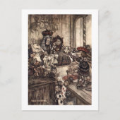 だれがタルトを盗みましたか。 ポストカード (正面)