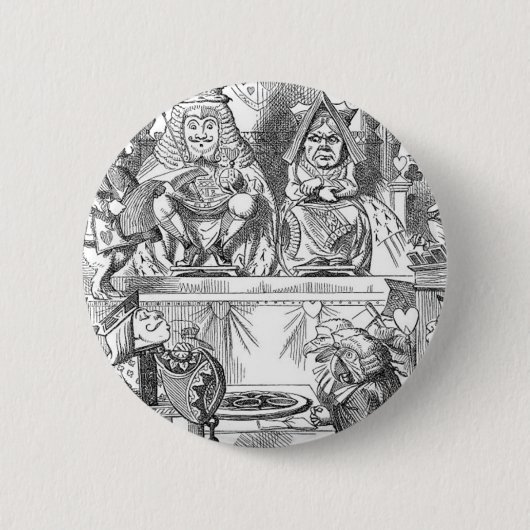 だれがタルトを盗みましたか。 缶バッジ (正面)