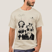 だれがパラノイアですか。 Tシャツ (正面)