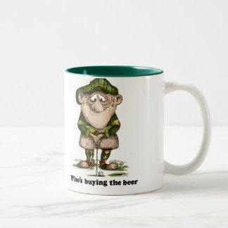 だれがビールを買っているか ツートーンマグカップ