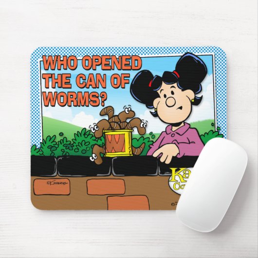 だれが厄介な問題を開けたか マウスパッド (マウス)