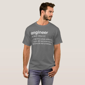だれが問題を解決するかエンジニア者 Tシャツ