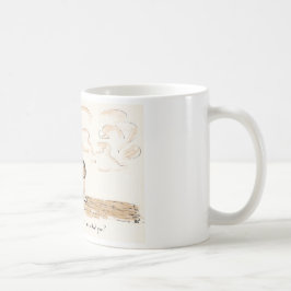 "だれが尋ねましたか。" コーヒーマグカップ