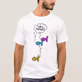 だれが屁をしましたか。 Tシャツ (正面)