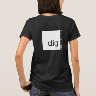 だれが建築を掘らないか Tシャツ