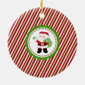 だれが必要とするサンタを… Poppaのクリスマスのオーナメント セラミックオーナメント (裏面)