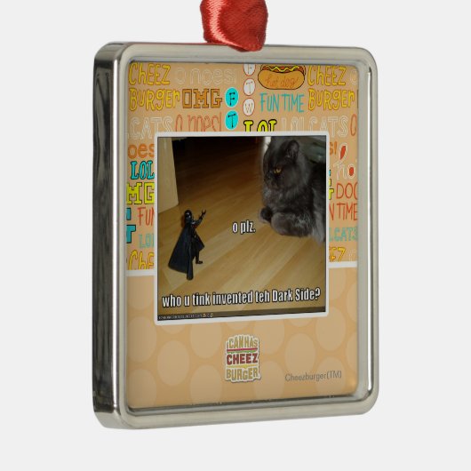 だれが暗黒面を発明しましたか。 メタルオーナメント (右)