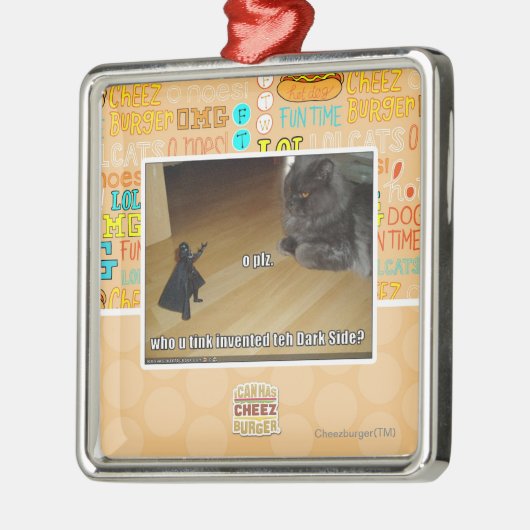 だれが暗黒面を発明しましたか。 メタルオーナメント (左)