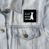 だれが毛をか"。必要とするかAHT " Buton 缶バッジ (インサイチュ)