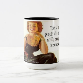 だれが気転を必要としますか。 ツートーンマグカップ