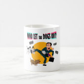 だれが犬を放ったか! コーヒーマグカップ (中央)