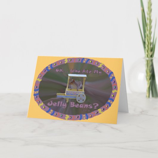 だれが私のゼリー菓子を食べましたか。 シーズンカード (正面)