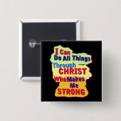 だれが私を強くさせるか 缶バッジ (正面&裏面)