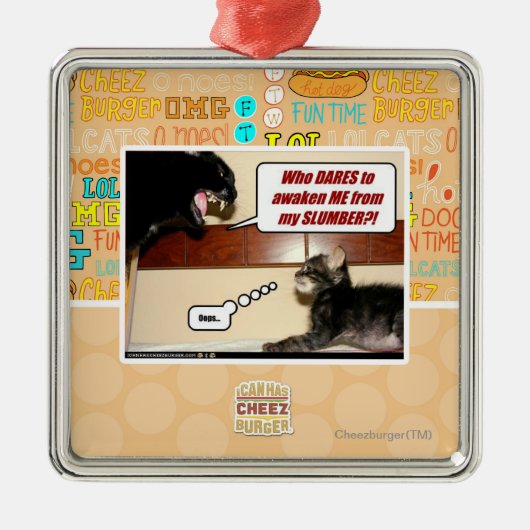 だれが覚醒させます私を敢えてしますか。 メタルオーナメント (正面)