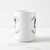 だれが髭の乗車がほしいと思いますか。 コーヒーマグカップ (中央)