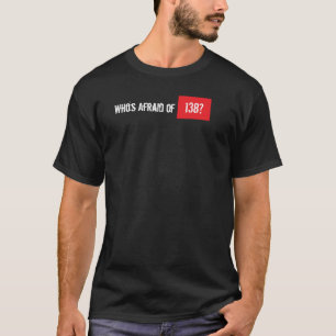 だれが138を恐れていますか。 Tシャツ