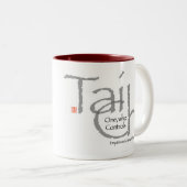 だれが」写実的なマグを制御するかTaiのキー「1 ツートーンマグカップ (正面右)